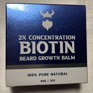 MistySprite 2X Concentration Biotin Beard Growth Balm 100% Natural Ingredients